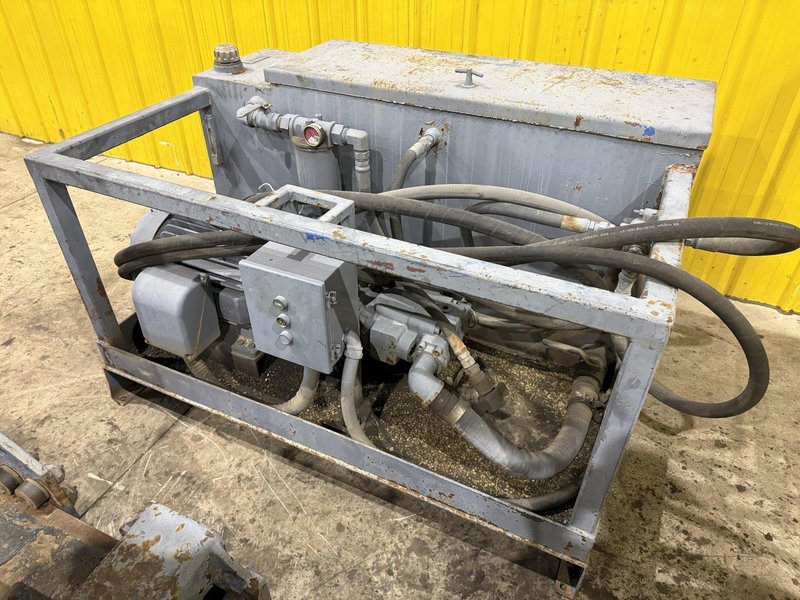 12" GOTCO MODEL #FT-80-2145 PIPE BUCKING "MAKE &amp; BREAK" TORQUE PIPE MACHINE: YOBRO #24411