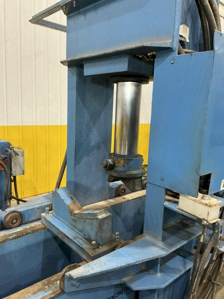 200 TON X 15' JAVELINA TRAVELING HEAD ROLLING FRAME HYDRAULIC STRAIGHTENING PRESS: YOBRO #25136