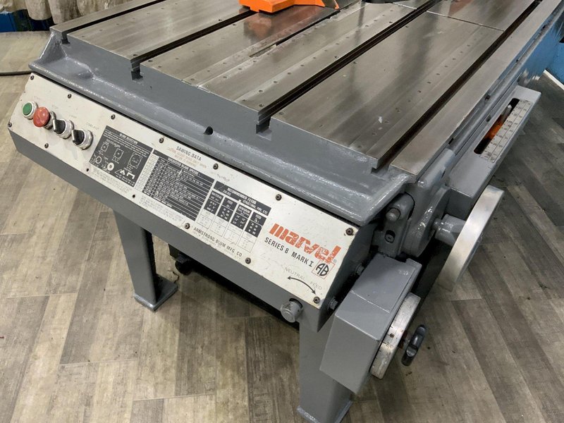 18” X 20” MARVEL SERIES 8 MARK I TILT FRAME VERTICAL BAND SAW: STOCK #81241