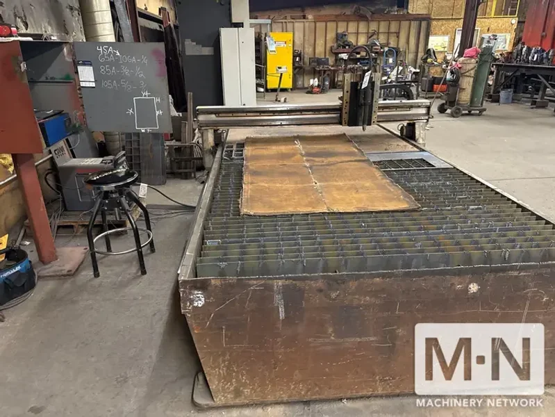 5’ x 10’ MultiCam Plasma Cutter w/ Hypertherm Powermax 125 Sync, Retrofitted 2022