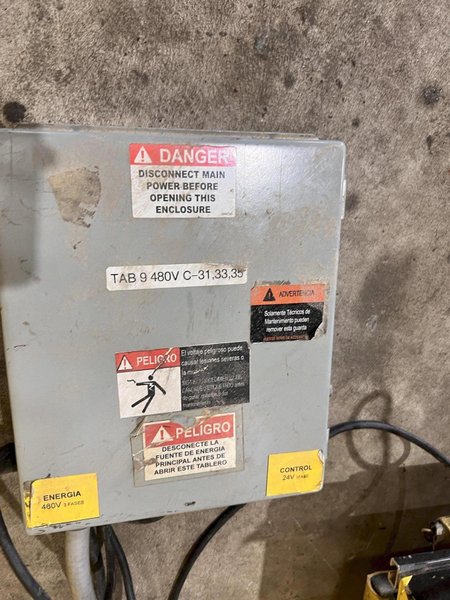 4,000 LB X 72" X 36" SOUTHWORTH MODEL #LS4-36 HYDRALUIC LIFT TABLE WITH ROLLER TOP: STOCK #20901