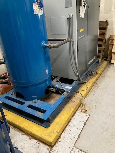 2005 20 HP ATLAS COPCO ROTARY SCREW AIR COMPRESSOR : YOBRO #25157