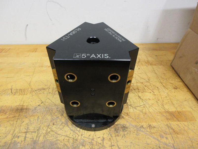 5th Axis RL96A-T31 (200mm x 250mm) Rocklock™ Tombstone, 3 Face Aluminum- Auction Item