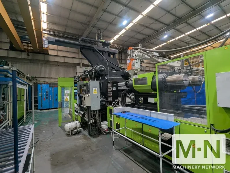 1500 TON 134 OZ ENGEL MODEL DUO 7050/1500WP INJECTION MOLDING MACHINE MFG 2015