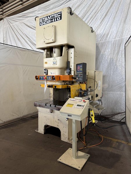 110 TON STAMTEC MODEL OCP-110 GAP FRAME. STOCK # 0669525