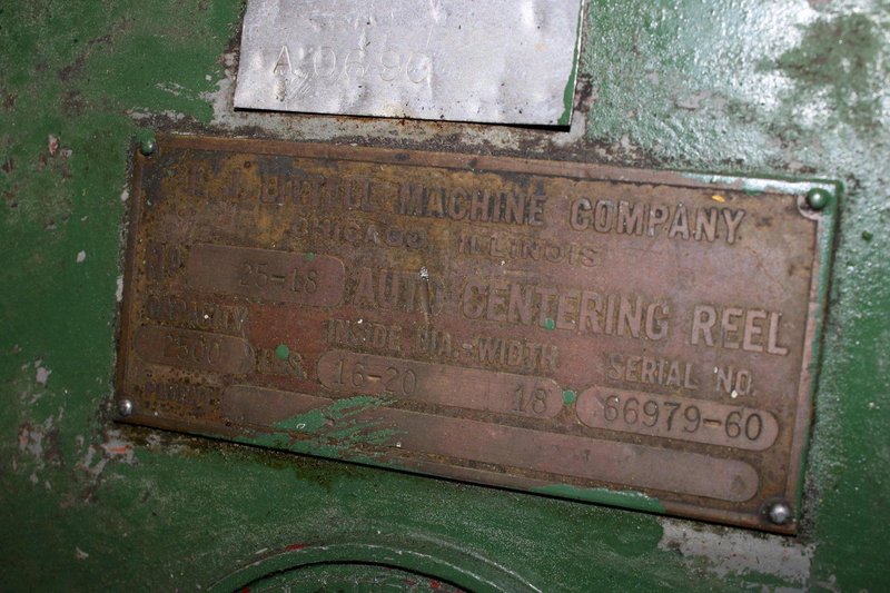 2500 LBS LITTELL COIL REEL: STOCK #73910