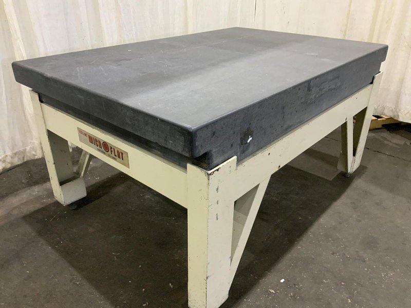 4' X 6' COLLING MICO FLAT GRANITE SURFACE INSPECTION PLATE: STOCK #80924