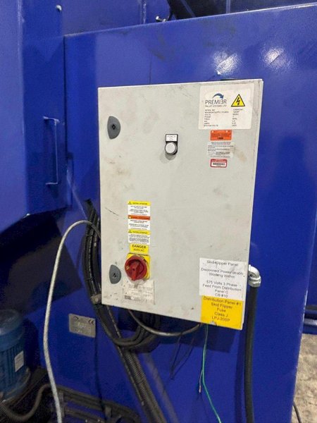 3750 LBS x 96" X 96" PREMIER MODEL #FS-WIDEBODY HYDRAULIC CLAMP &amp; ROTATE PALLET FLIPPER: YOBRO #24597