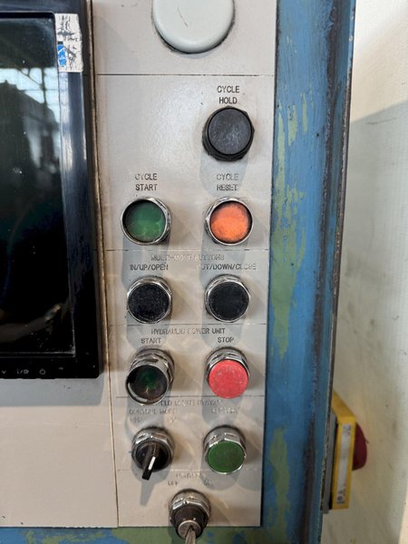 196 TON X 20” WIDTH X 1” FRANKLIN MODEL #B5196-20 AUTOMATIC FLANGE/PLATE LINE. STOCK # 0663625