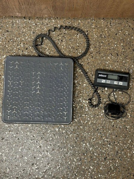 PELOUZE MODEL 4040UL DIGITAL MATERIAL HANDLING SCALE: STOCK# 21917