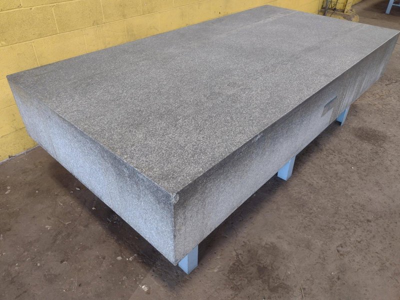 8&#039; X 4&#039; X 14&quot; ROCK OF AGES PRECISION LAYOUT INSPECTION GRANITE TABLE: STOCK #23787