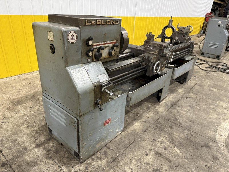 19&quot; X 80&quot; LEBLOND MODEL #6E REGAL ENGINE LATHE 1.75&quot; HOLE: YOBRO #23961