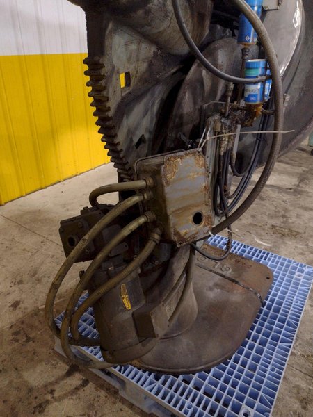 2 HP BOWL TYPE GLOBE ROTATING TUMBLE/POLISH MACHINE: STOCK #23707