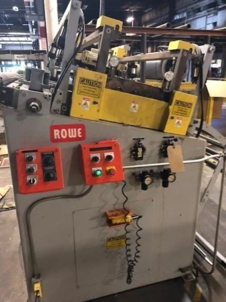 ROWE 10,000 LB X 50&quot; X .074&quot; SERVO FEED LINE, STOCK# 14113J