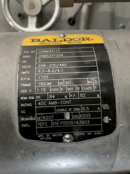 96&quot; X 96&quot; BURR-ABRADOR TOP SIDED DEBURRING MACHINE. STOCK # 0746323