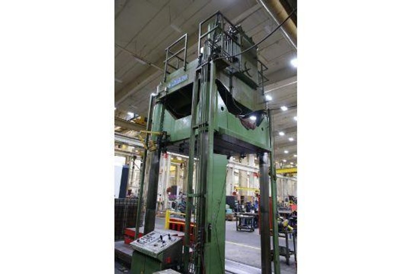REIS TUS 180 OK-200 DOWN ACTING 4-POST HYDRAULIC SPOTTING PRESS