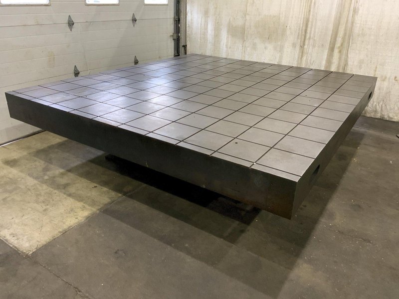 117.5" X 105" PORTAGE SURFACE PLATE/TABLE: STOCK #80846