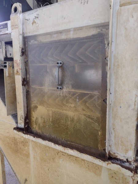 1500 CFM WARD-DEVANSCO MODEL #DV-18015 WET TYPE DUST COLLECTOR: STOCK #18631