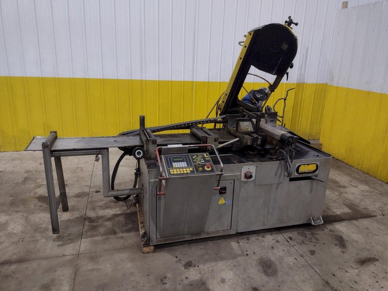 10" x 12" FMB JUPITER AUTOMATIC 60 DEGREE MITRE HORIZONTAL BANDSAW 1998: STOCK #23631