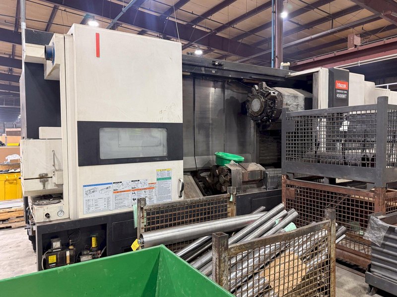 2006 MAZAK MODEL #4500MT CYBERTECH TURN CNC LATHE : YOBRO 25044