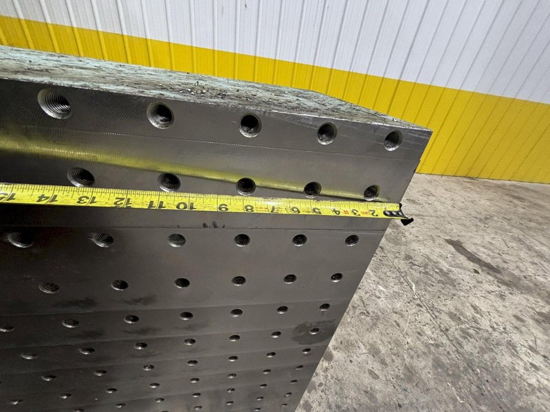 49.5" X 41.25" X 19" DRILLED AND TAPPED ANGLE PLATE EXTENSION: STOCK #22133