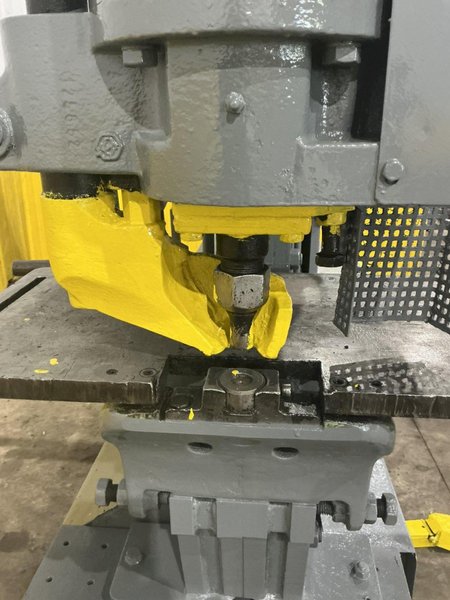 110 TON FICEP HELLER MODEL #UH 1105 HYDRAULIC IRONWORKER: YOBRO #25187