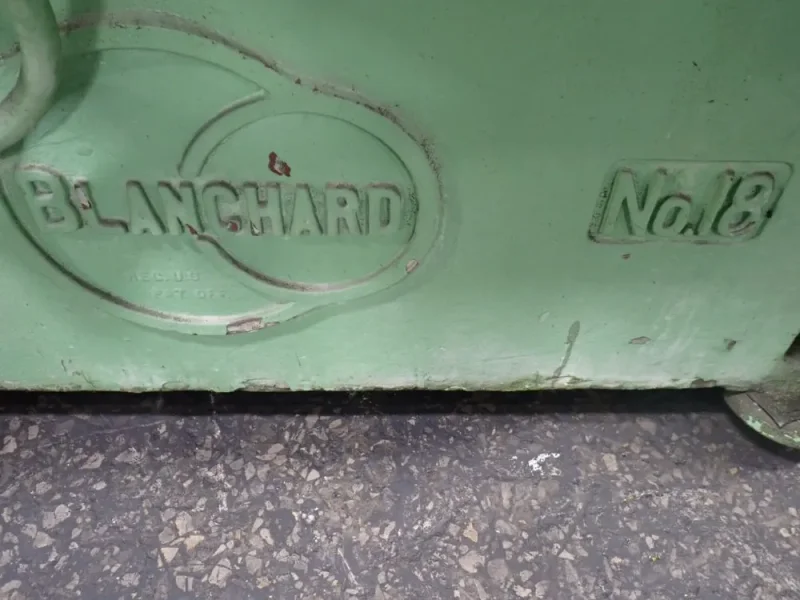 BLACHARD 36" ROTARY SURFACE GRINDER  -  NO. 18