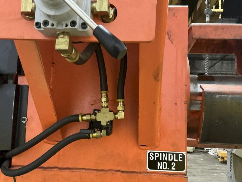 8,000 LB X 36" CWP MODEL #4.5RD-36 DOUBLE END PULL OFF COIL REEL UNCOILER : YOBRO #25028