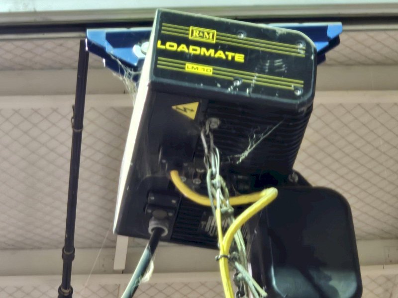 50.5' X 19' 1 TON GORBEL OVERHEAD CRANE SYSTEM. STOCK # 0772326