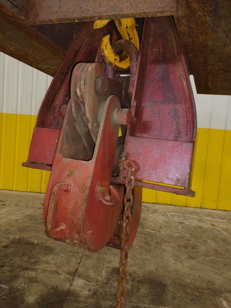 25 TON (50,000 LBS) CLAMP-CO MODEL #NS25 BEAM LIFTING CLAMP: YOBRO #24843