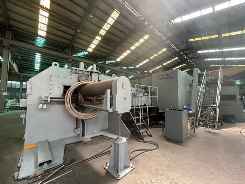 SAKAMURA #BPF-580, HEAVY DUTY LONG/SHORT 6-STATION, 5-DIE PARTS FORMER