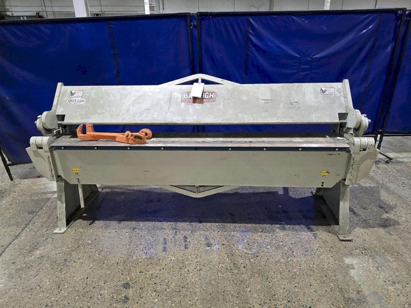 BAILEIGH BB-9612 FINGER BRAKE 96″ LENGTH 12 GAUGE CAPACITY USED