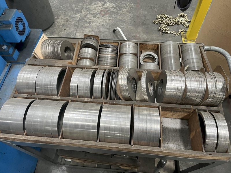 18" X 2.75" RUESCH HIGH PRECISION SLITTING LINE STOCK # 2988