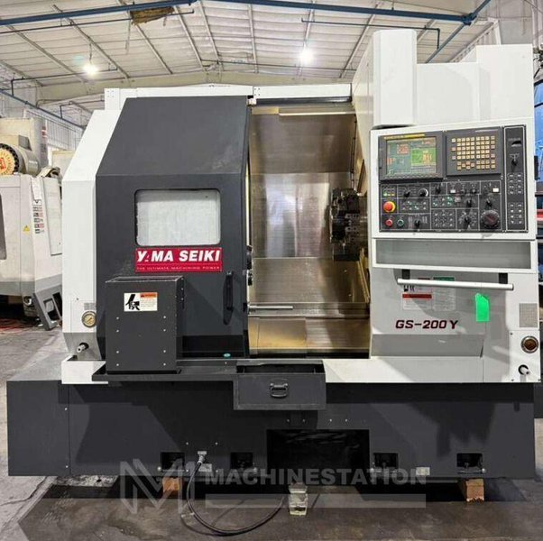 Yama Seiki GS-200Y CNC Turning Center – C Axis Live Tool Y Axis Lathe
