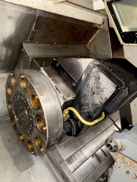 2004 HAAS MODEL #SL-20T CNC LATHE TURNING CENTER C AXIS &amp; LIVE TOOLING: YOBRO #24480