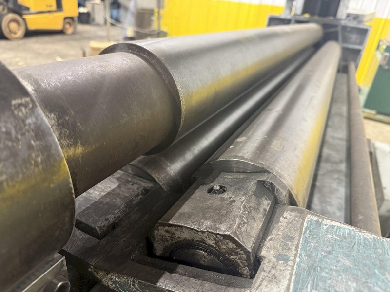 80" X .137" TITAN MODEL #8268-2035 PROGRAMMABLE HYDRAULIC PLATE ROLL, NEW 2008: YOBRO #24735