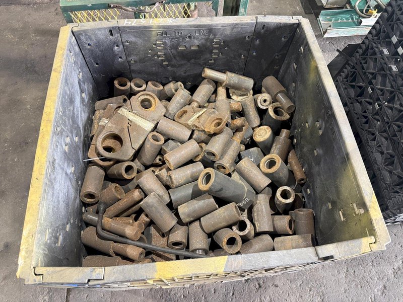 2001 BERCO PT250 TRACK PRESS WITH WTC TRACKMASTER IMPACT WRENCH &amp; CONVEYOR: YOBRO #24374