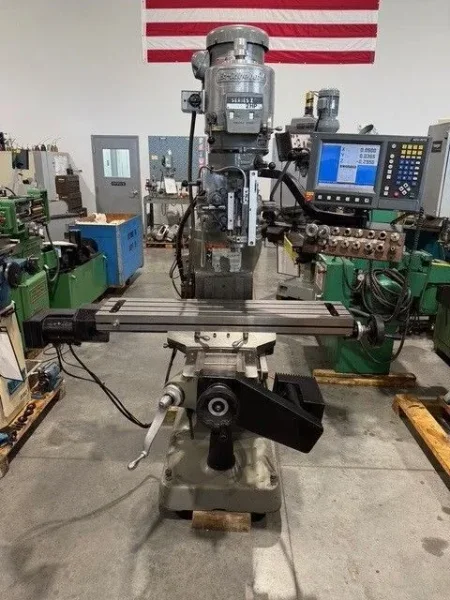 BRIDGEPORT 2 Axis CNC ACU-RITE MILLPWR Vertical Milling Machine #7545