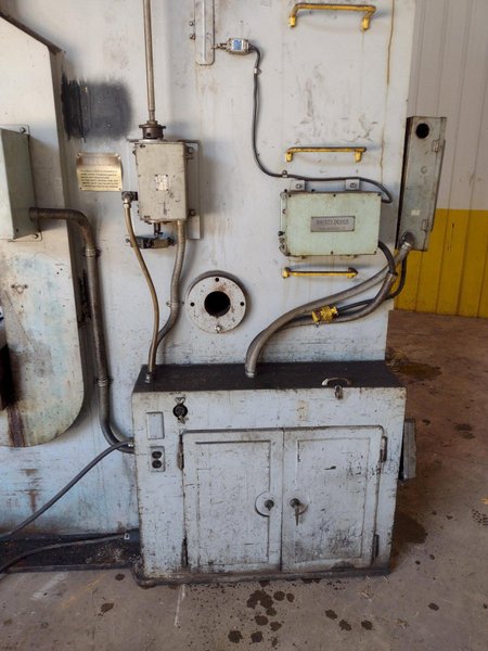 165 TON AIDA MODEL #PC-15(2) MECHANICAL CRANK GAP FRAME PRESS  7.8" STROKE : YOBRO #25990