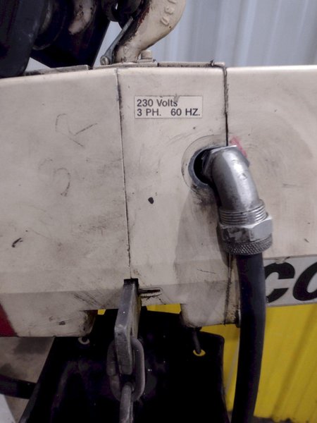 1/2 TON COFFING MODEL #EC-1016-2 POWERED MOTORIZED CHAIN HOIST: YOBRO #25042