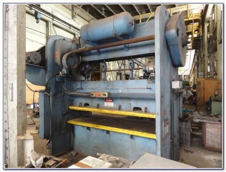 150 TON NIAGARA MODEL #PN150-72x36 GAP FRAME DOUBLE CRANK PRESS