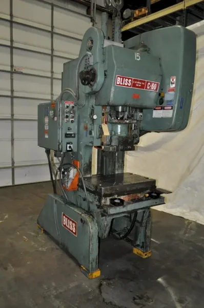 BLISS 60 TON OBI PRESS, STOCK# 14164J