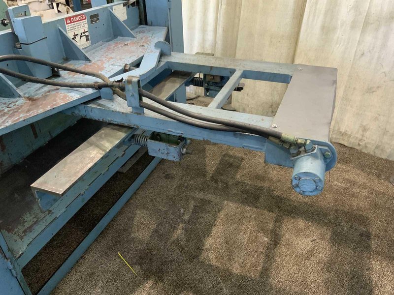 5' X 10 GAUGE BETENBENDER MODEL #510 HYDRAULIC POWER SHEAR: STOCK #20797