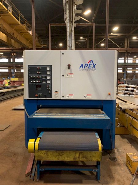 52&quot; X 2 BELT APEX MODEL #3052M-DDSS BELT GRINDER FINISHING MACHINE, NEW 2012: STOCK 14139