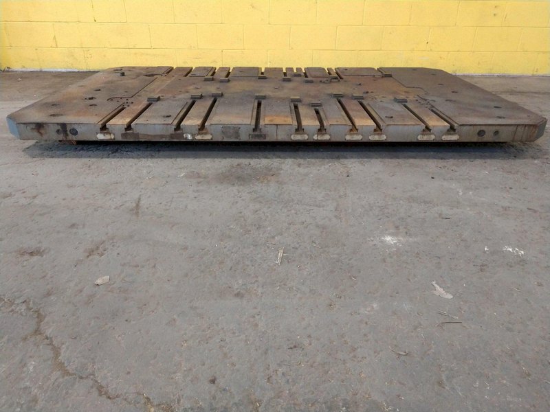 96&quot; X 60&quot; T-SLOTTED BOLSTER PLATE / LAYOUT SURFACE PLATE: STOCK #12680