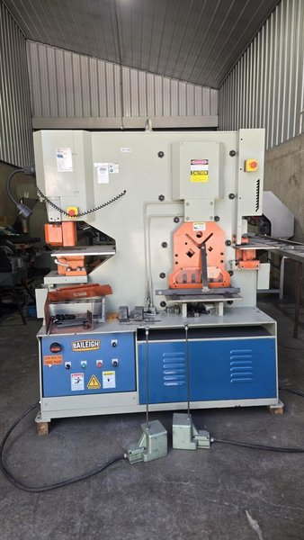 BAILEIGH SW-501 50 Ton Hydraulic Ironworker - Versatile Metal Fabrication Machine