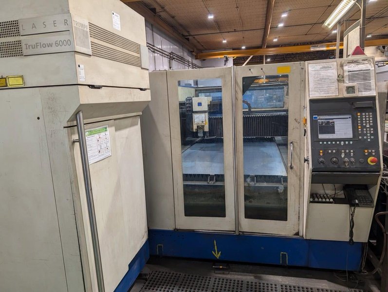 6000 Watt Trumpf TruLaser 5030 CO2 Laser, 2008 – 5′ x 10′