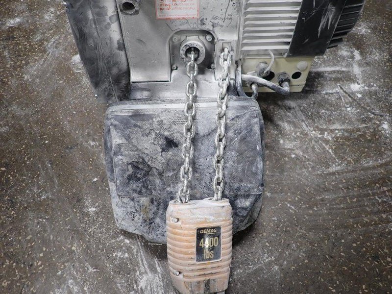 DEMAG 4400 LBS ELECTRIC CHAIN HOIST  -  DC-COM 2/1 H5