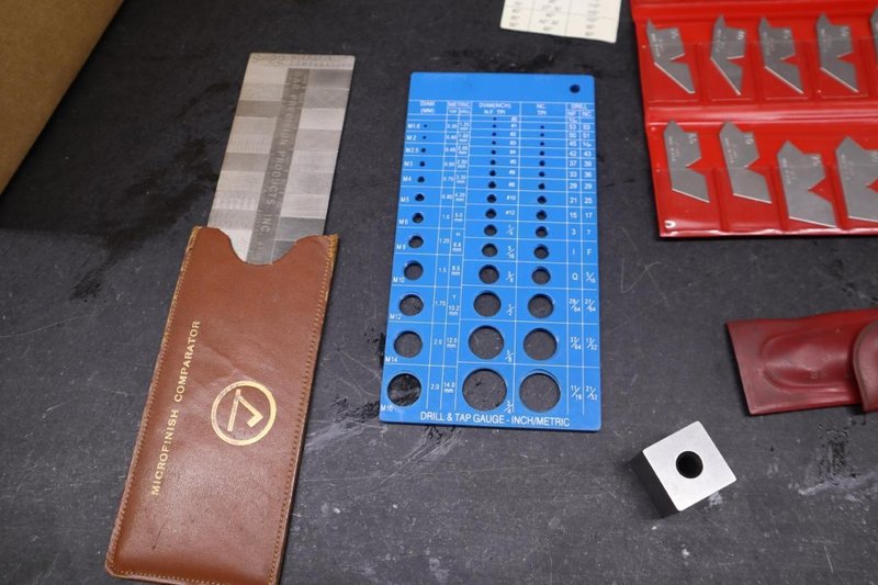 Radius Guages, Angle Guages, Bore Guages a, Steel Rules nd More- Auction Item