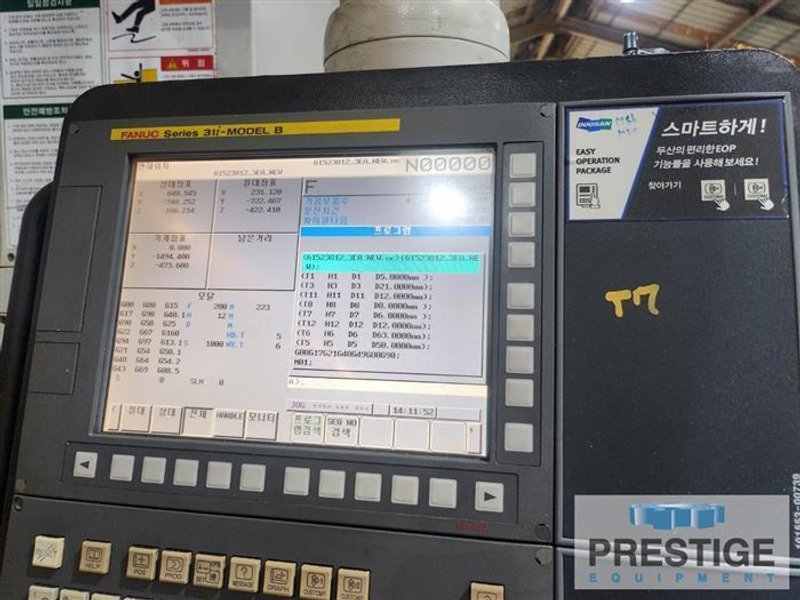 Doosan BM-1530M CNC Bridge Type Vertical Machining Center